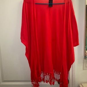 Coral Short sleeve cardi